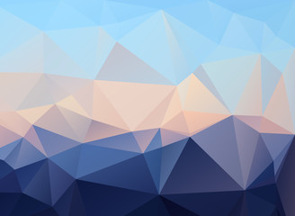 Fototapeta premium Triangular Abstract Vintage Pattern Design