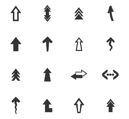 Arrows icons set