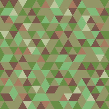 Seamless Pattern of geometric shapes