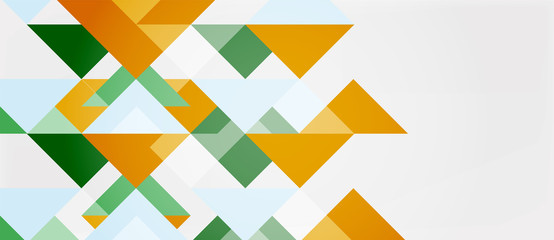 Triangle pattern design background