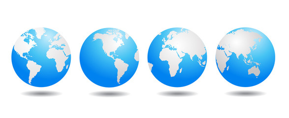 world globe vector