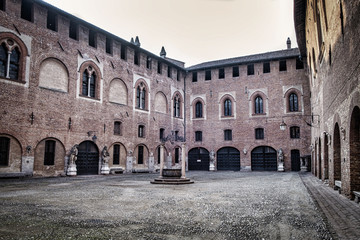 Sant'Angelo Lodigiano (Italy): medieval castle