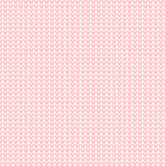 Knitted realistic seamless pattern.