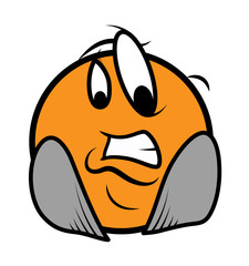 Shocked Cartoon Character
