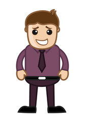 Apolgetic Businessman