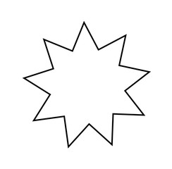 Vector Star shape