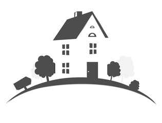 Fototapeta premium Home icon
