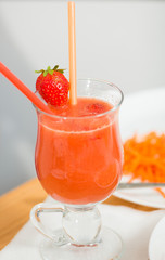 sweet strawberry cocktail 
