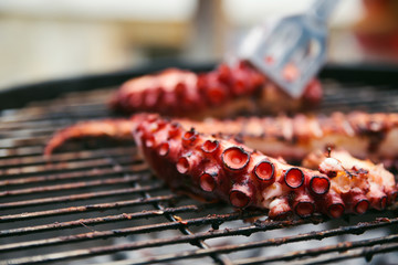 Grilled octopus - 168599674
