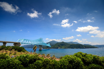 Fototapeta premium 生月大橋＠長崎県平戸生月