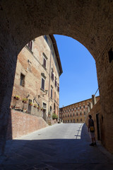 Toskana-Impressionen, San Miniato im Chianti-Gebiet, Palazzo del seminario