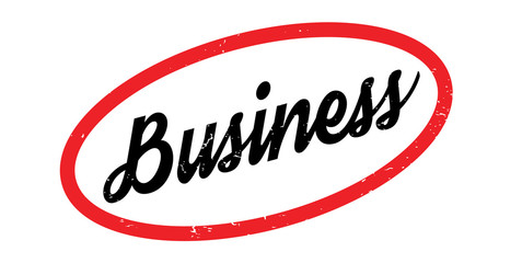 Business rubber stamp. Grunge design with dust scratches. Effects can be easily removed for a clean, crisp look. Color is easily changed.