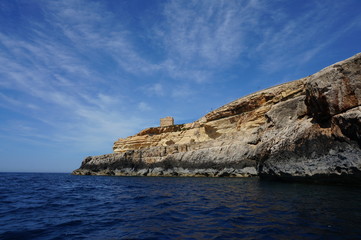 Fototapeta na wymiar malta sea