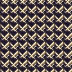 Ethnic boho seamless pattern. Scribble texture. Retro motif. Textile rapport.