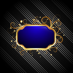 Golden Flourish Banner