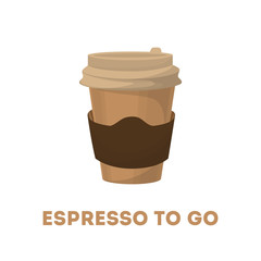 Espresso to go.