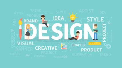 Design concept illustration.