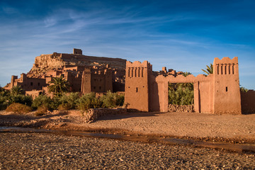 Kasbah Ait Benhaddou in the Atlas Mountains of Morocco - 168615859