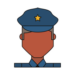 Police officer cartoon