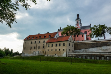 Fototapeta na wymiar Camaldolese monastery in Wigry, Suwalki, Podlasie, Poland