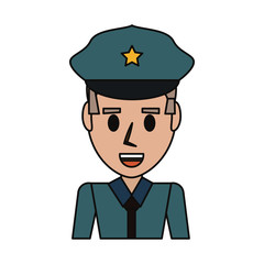 Police officer cartoon