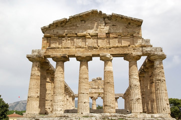 Obraz premium Neptune Temple, Paestum, Italy