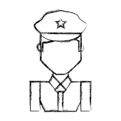 Police officer cartoon