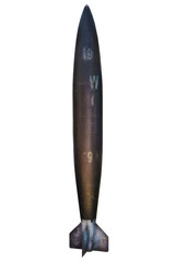 Ancient military missile bomb