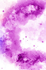 Abstract watercolor texture background. Oil painting style wallpaper.