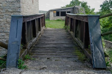 Treuchtlingen - Obere Veste - Brücke über den Burggraben
