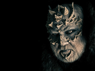 Horror and fantasy concept