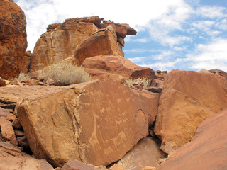 Twyfelfontein, Namibia