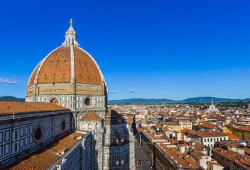 Fototapeta na wymiar Duomo in Florence - Italy