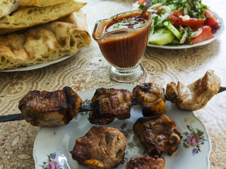 georgian shish kebab
