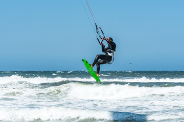 Kite Surfer on a sunny day
