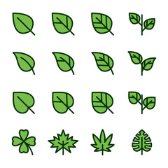 Leaf Vector Icons