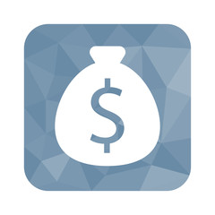 Low Poly Button - Dollarsack