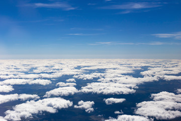 Fototapeta na wymiar sky , clouds, fluffy, background