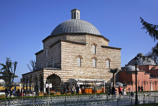 Hippodrome Of Constantinople (Sultanahmet Square) In Istanbul. Turkey