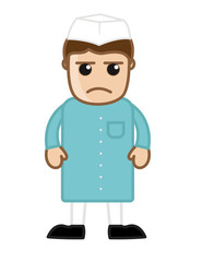 Angry Cartoon Minister