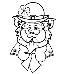 Leprechaun Face Sketching