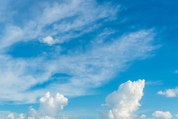 Naklejka na ściany i meble sky with cloud 