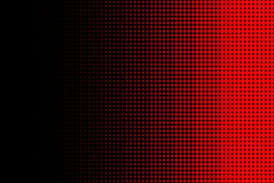 Red Halftone Abstract Background