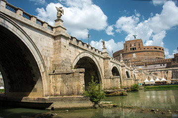 Ponte San Angelo mit Engelsburg