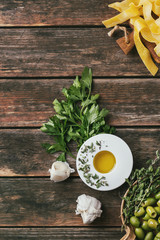 Fresh home made pasta