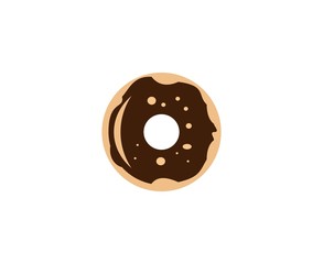 Obraz premium Donut logo