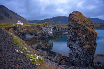 Fototapeta na wymiar Einsamkeit in Island