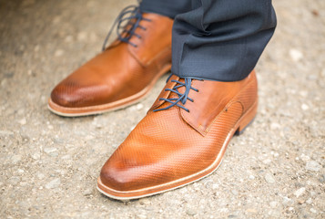 Braune Herrenschuhe
