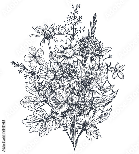 Free Free 62 Wildflower Bouquet Svg Free SVG PNG EPS DXF File