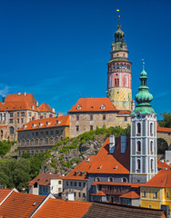 Obraz premium Old town of Cesky Krumlov